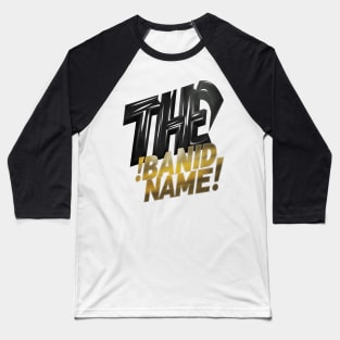 AJR THE BAND NAME DARK COLORS Baseball T-Shirt